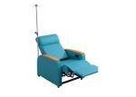 Adjustable Manual Dialysis Recliner Chairs With IV Pole On Casters