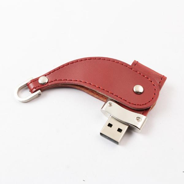 Buy cheap Leather Cover Metal Key Usb Stick 2.0 Portable 64GB 128GB 30MB/S from wholesalers