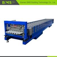 Buy cheap Stable Corrugated Roof Sheet Making Machine , Roof Panel Roll Forming Machine product