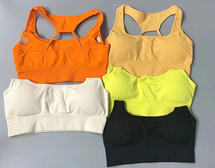 Hot Sale Women Seamless Yoga Leggings Set Fitness Workout High Waist Athletic Wear Ribbed Scrunch Booty Gym Shorts Yoga Set