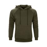 Mens Slim Fit Gym Full Face Zip Hoodie Long Sleeve Customized Logo Printing