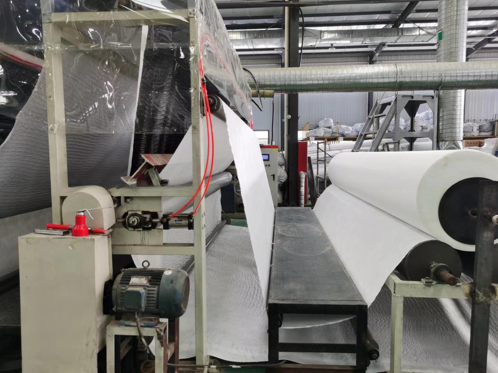 Plastic Geo Net Machine for Technician Assistance for Installation and Training