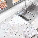 Luxury Marble Look Peel And Stick Wallpaper 122cm Width Stick On Countertop