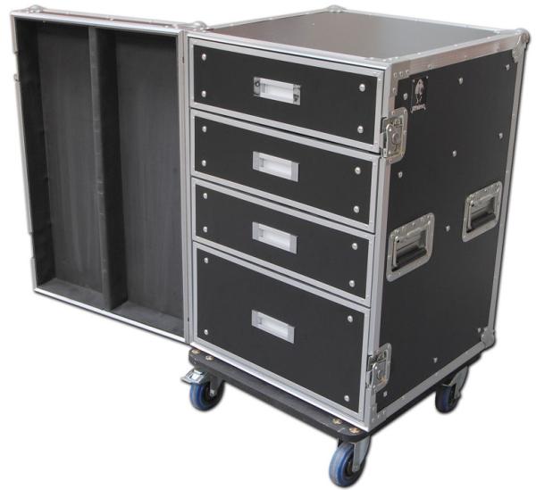 16U Standard Customer Design Eva Tool Case Wooden / Aluminum / Plastic Tool