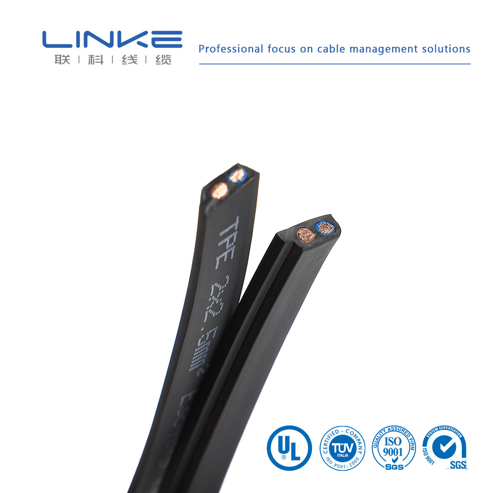 Electric Flat Wire Copper Insulated Hot Cable for Automobile Robot