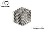 Desk Toy Magnetic Sphere Balls , 5mm Magnetic Cube Balls Customized