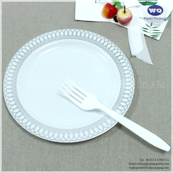 Wholesale 7.5 Inch Disposable PS Plate High Quality Plate For Wedding, Family