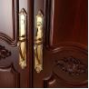 Buy cheap 2 Leaf Double Laminated Wooden Doors 120mins Front Entrance Wooden Door from wholesalers
