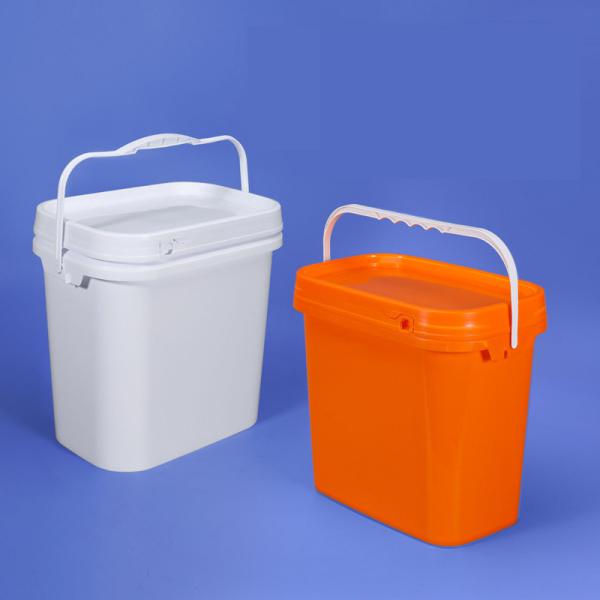Buy cheap 220mm Height 6L Rectangular Bucket Store Food , Agricultural Products from wholesalers