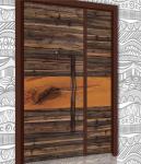 0.3mm Wooden Aluminium Composite Panel Sheet For Decoration Curtainwall 1220
