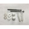 Buy cheap White Toilet Mounting Hardware Toilet Floor Bolts With Stainless Steel Screw from wholesalers