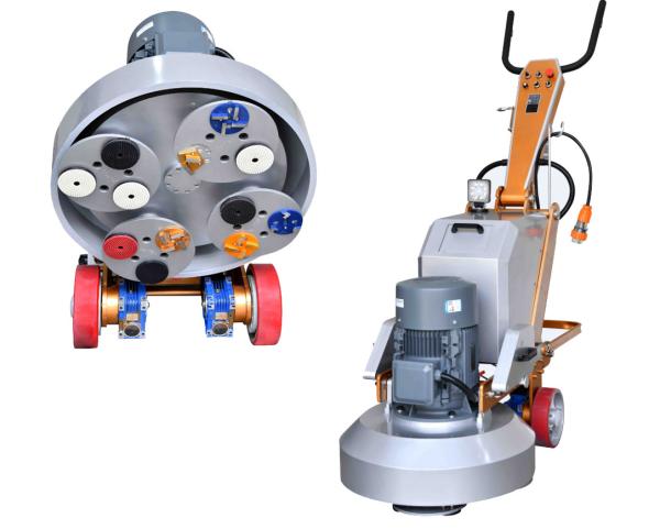 Quality Terrazzo Concrete Floor Grinder High Speed Auto Walk Planetary System for sale