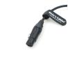 Buy cheap Mini XLR 3 Pin Male To XLR 3 Pin Female Coiled Audio Cable For Blackmagic Pocket Cinema Camera BMPCC 4K/6K, Video Assist from wholesalers