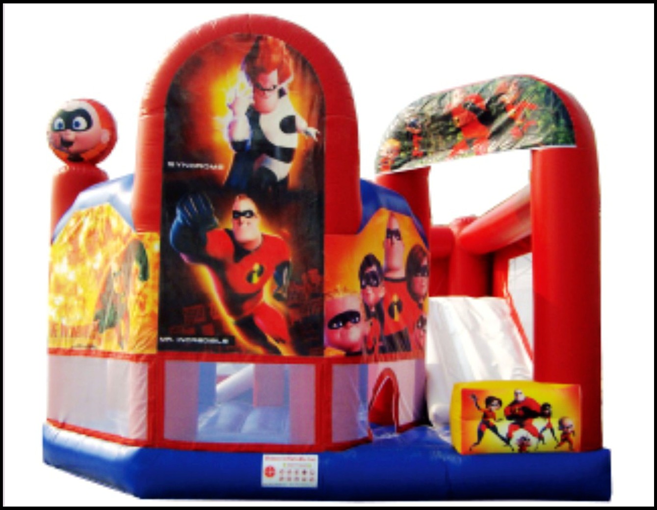 Custom Logo Bouncy Jumping Castle Inflatable Bouce Funny Inflatable Bounce with Slide