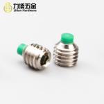 DIN915 M4 Stainless Steel Screws With Nylon Tip Grade 10.9 Spheroidizing