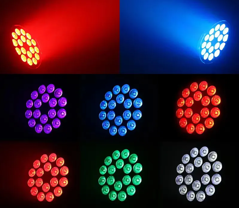 RGBW LED Stage Effect Par Light with Shield for Party Show Event Higher DMX Optional