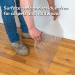 24 Inch X 200 Foot PE Temporary Hard Wood Floor Protection Film Customized 3 Mil