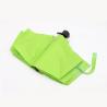 Buy cheap Green 3 Fold Small Foldable Umbrella , Compact Folding Umbrella For Travel from wholesalers