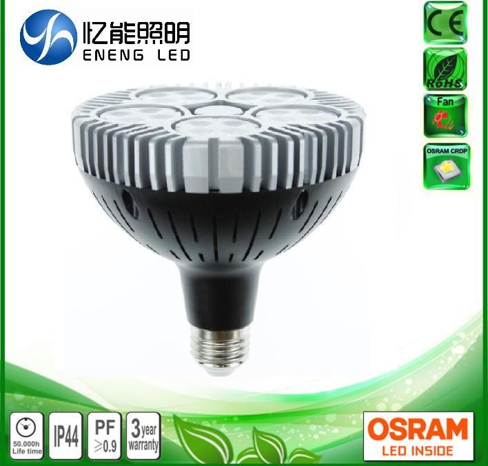 AC220V AC110V 50W dimmable E27 led par38 light led par38 lamp with OSRAM 3030 leds Replace 120W metal halide