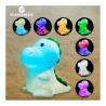 Buy cheap RGB Dinosaur Silicone Night Light Switch Button Control 5V 0.5W from wholesalers