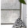 Buy cheap Light grey Plain linen curtain Roman blinds sheer curtain customized for bedroom living reading dinning room from wholesalers