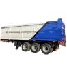 Buy cheap 3/4 Axles 45 Cubic Meters 70 Ton Tipper Dump Truck , Hydraulic Dump Trailer In China from wholesalers
