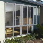 Double Glazed Modern Aluminum Casement Windows Customized Size