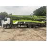 Buy cheap 2019 Zoomlion 56m Concrete Pump Truck with Mercedes Benz Chassis Orange Concrete Boom Pump from wholesalers