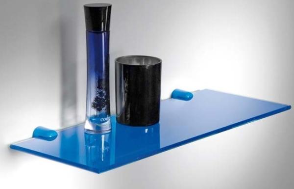 Buy cheap Shop Commercial Glass Shelves Color Painted With Polished Edges from wholesalers