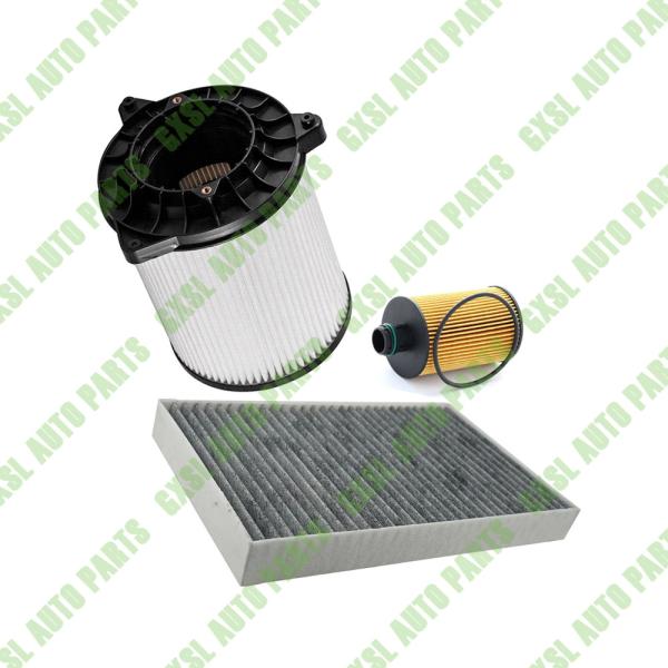 Buy cheap For Maserati Ghibli Levante Quattroporte 3pcs Air & Oil & Pollen Filter OEM 670004604 670005021 673002882 673010883 from wholesalers