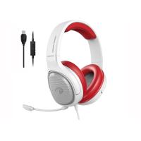Buy cheap Iron Mask White USB Headset CE ROHS Certificate For PC product