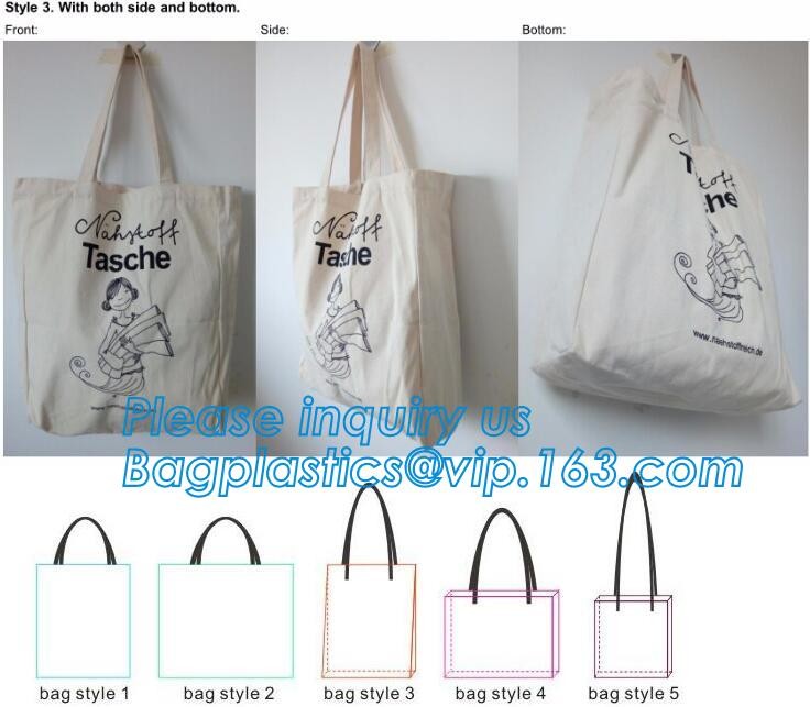 Free Sample Reusable strong 12oz canvas tote bag with your logo cotton shopping handle bag,bleached cotton drawstring ha