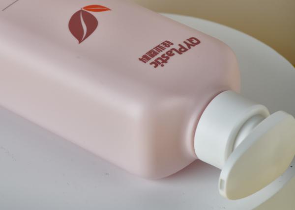 Buy cheap Square Frosted HDPE Plastic Lotion Bottle For Body Wash Shampoo 610ml from wholesalers