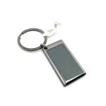 Metal Keychain Holder Iron Keychain Container with Black Gun