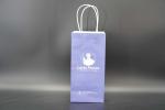 Single Cup Custom Printed Paper Bags For Coffee Safe Lightweight