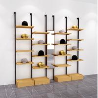 Buy cheap Free Combination Wooden Display Showcase , Simple Wood Hat Display Stand product