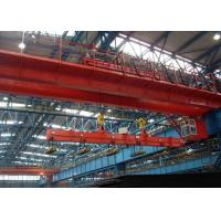 Buy cheap IP54 IP44 EOT Double Girder Overhead Crane 50 Ton Bridge Crane Easy Operated product
