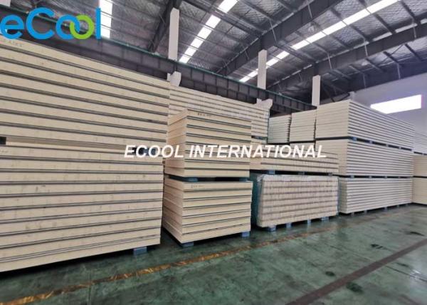 Buy cheap Fireproof PIR Cold Storage Panels For Refrigerated Storage Units 100mm from wholesalers