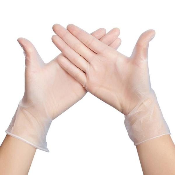 Buy cheap PVC Vinyl Disposable Exam Gloves Medium Size Anti Cut Plastic Gloves Disposable from wholesalers