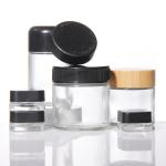 Custom Design Personal Care Frosted Skincare Cream Glass Jar Bottle Manufacturer