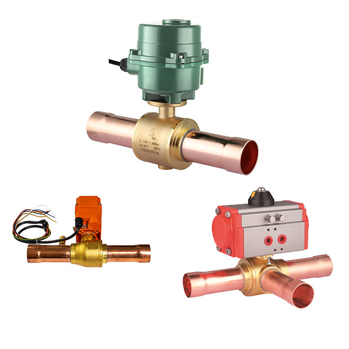 Temperature Tolerant Electric Ball Valve for Demanding Cooling -40℃～+80℃