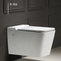 Buy cheap Bathroom Pulse Tankless Commode Floor Mounted Modern With UF Seat Cover from wholesalers