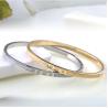 Buy cheap Scrub Stainless Steel Bangle, Ladies Stainless Steel Bracelet, Diamond Bangle from wholesalers
