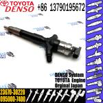 23670-39215 Toyota Hilux Injectors 095000-7400 2KD-FTV 1KD-FTV