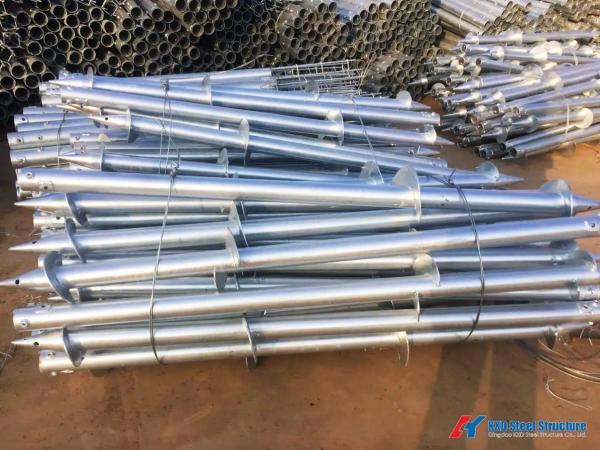 Buy cheap Photovoltaic Ground Anchor Brackets Hot DIP Galvanized Ground Anchor Pile from wholesalers