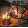 Buy cheap Smokeless Fire Pit for Camping Stocked and Ready to Ship Stainless Steel Wood Stove from wholesalers