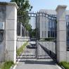 Buy cheap Sandblasted Cast Black Wrought Iron Gate 72x96 for Driveway from wholesalers