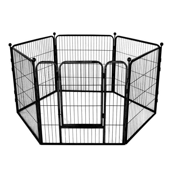 Buy cheap 120cm 6 Tablets Dog Playpen Barrier SGS Dog Cage Fence Indoor from wholesalers