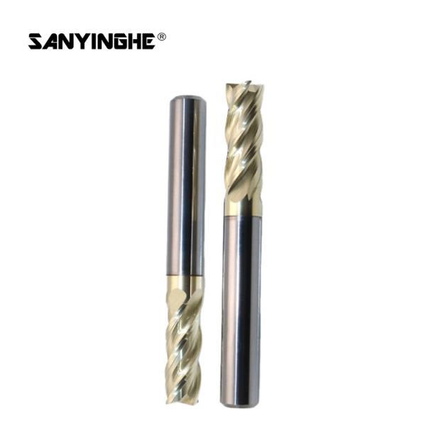 Buy cheap HRC63 Tungsten Carbide End Mill 2 3 4 Flute CNC Machine Tool from wholesalers