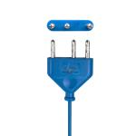 Medical Consumable Disposable ESU Pencil Cable Blue PVC For Electrosurgical